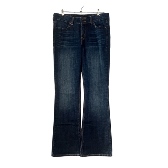 Womens Levi’s Slender Boot Cut 526 Jeans Size 10 Dark Wash - Picture 1 of 8